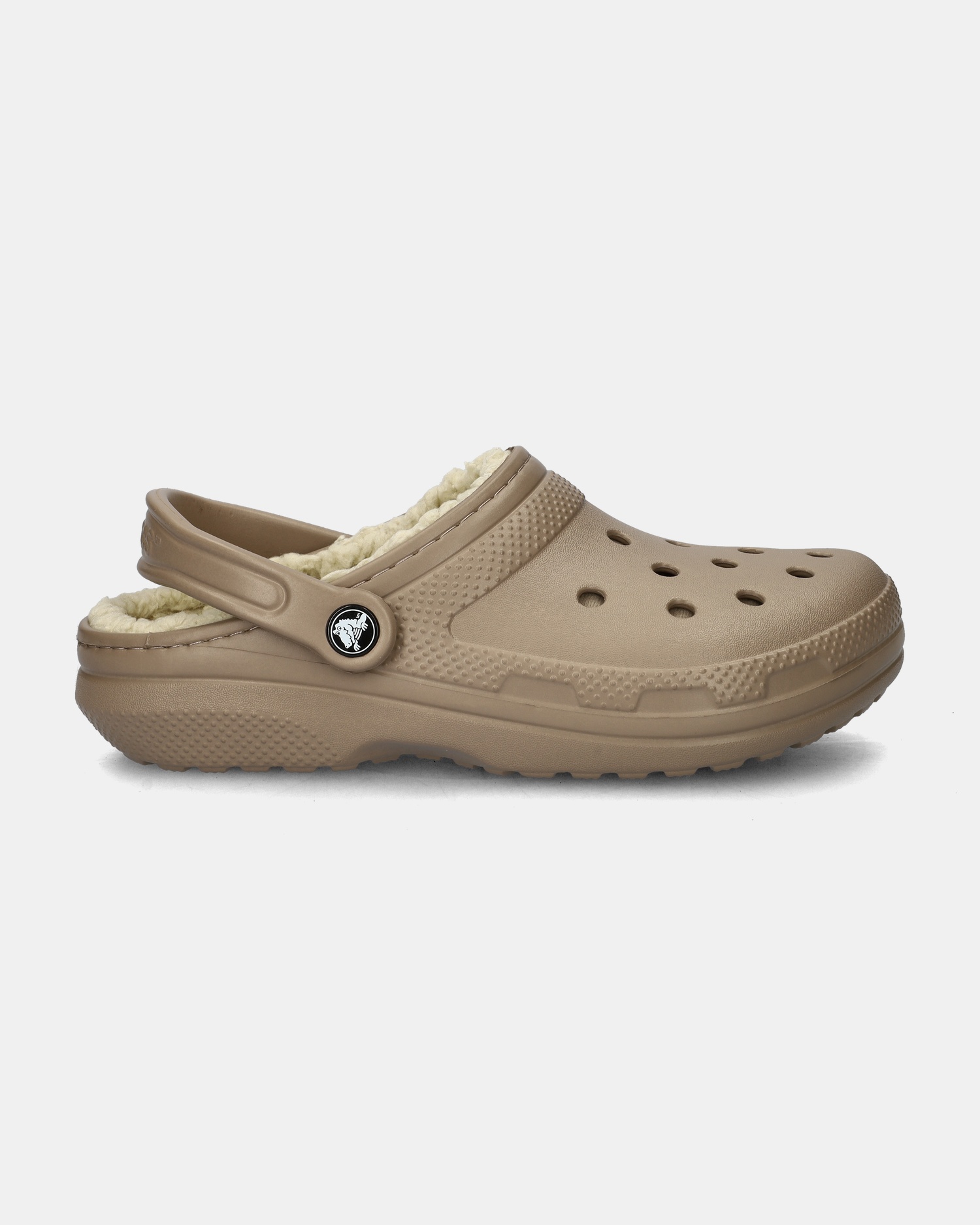 Crocs Classic Lined Instapschoenen  - beige