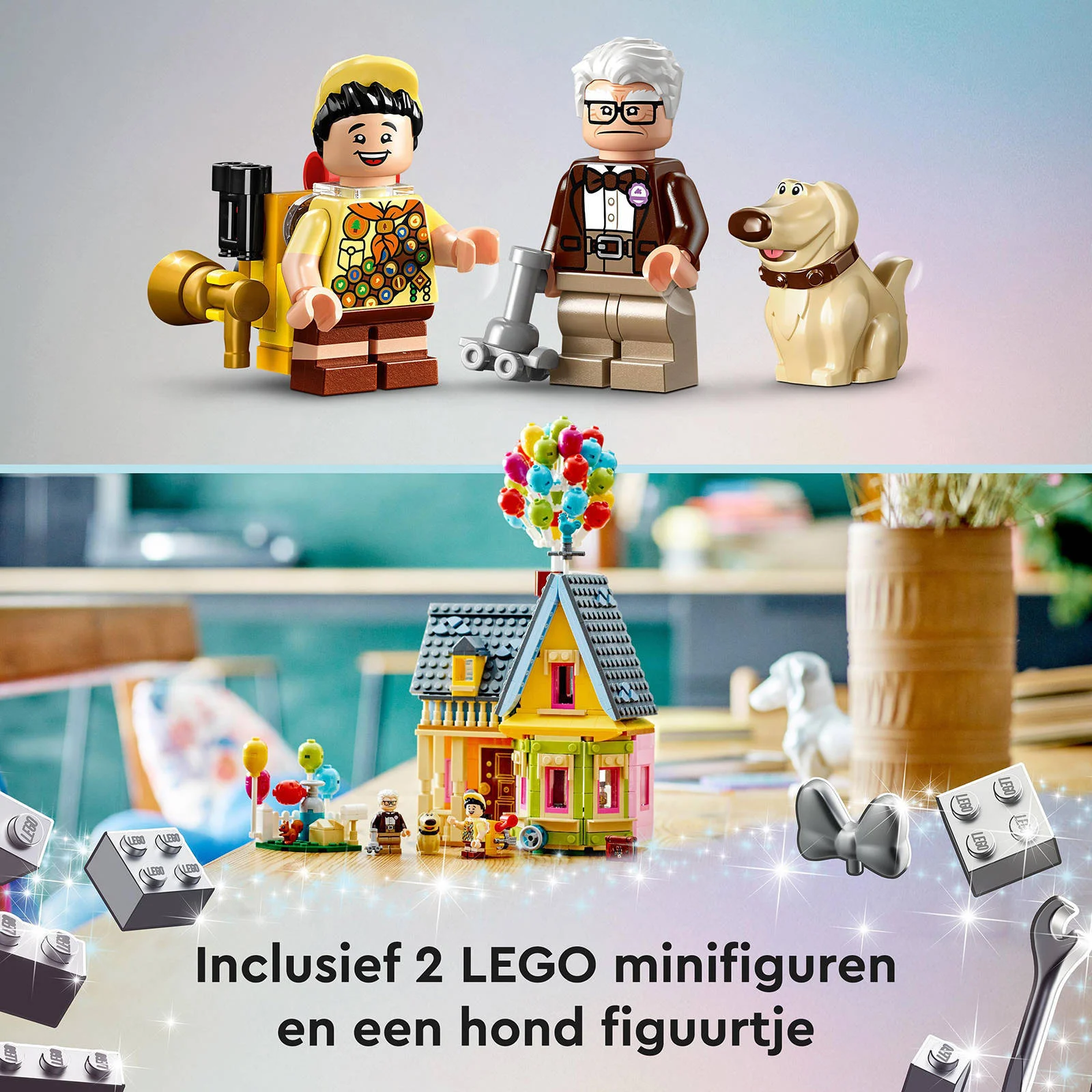 LEGO Disney en Pixar Huis uit de film 'Up' Bouwbaar Speelgoed voor 9 jaar en Ouder 43217