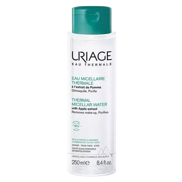 Água Micelar Termal Uriage para Pele Mista a Oleosa 250ml