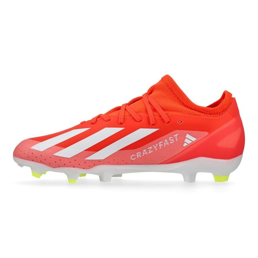 adidas X Crazyfast League FG Energy Citrus - Rouge/Blanc/Jaune