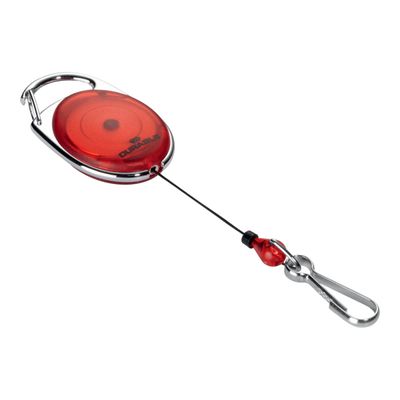 Durable - Enrouleur de badge rouge - 60 cm