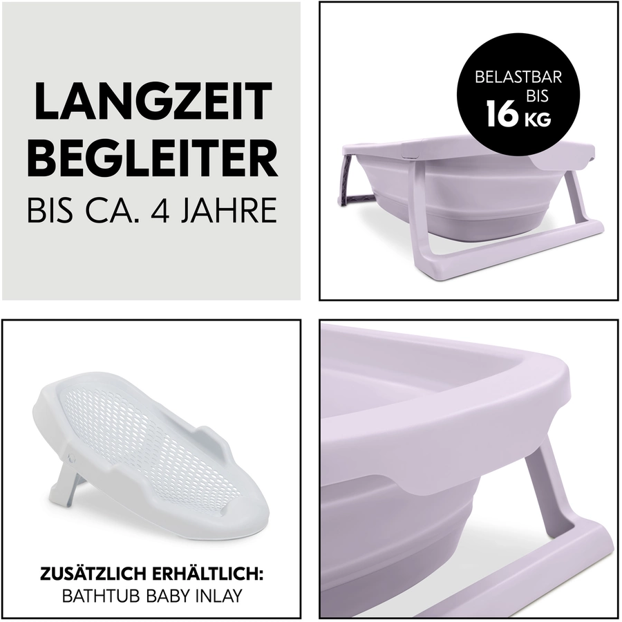 hauck Faltbadewanne Wash N Fold M Lavender