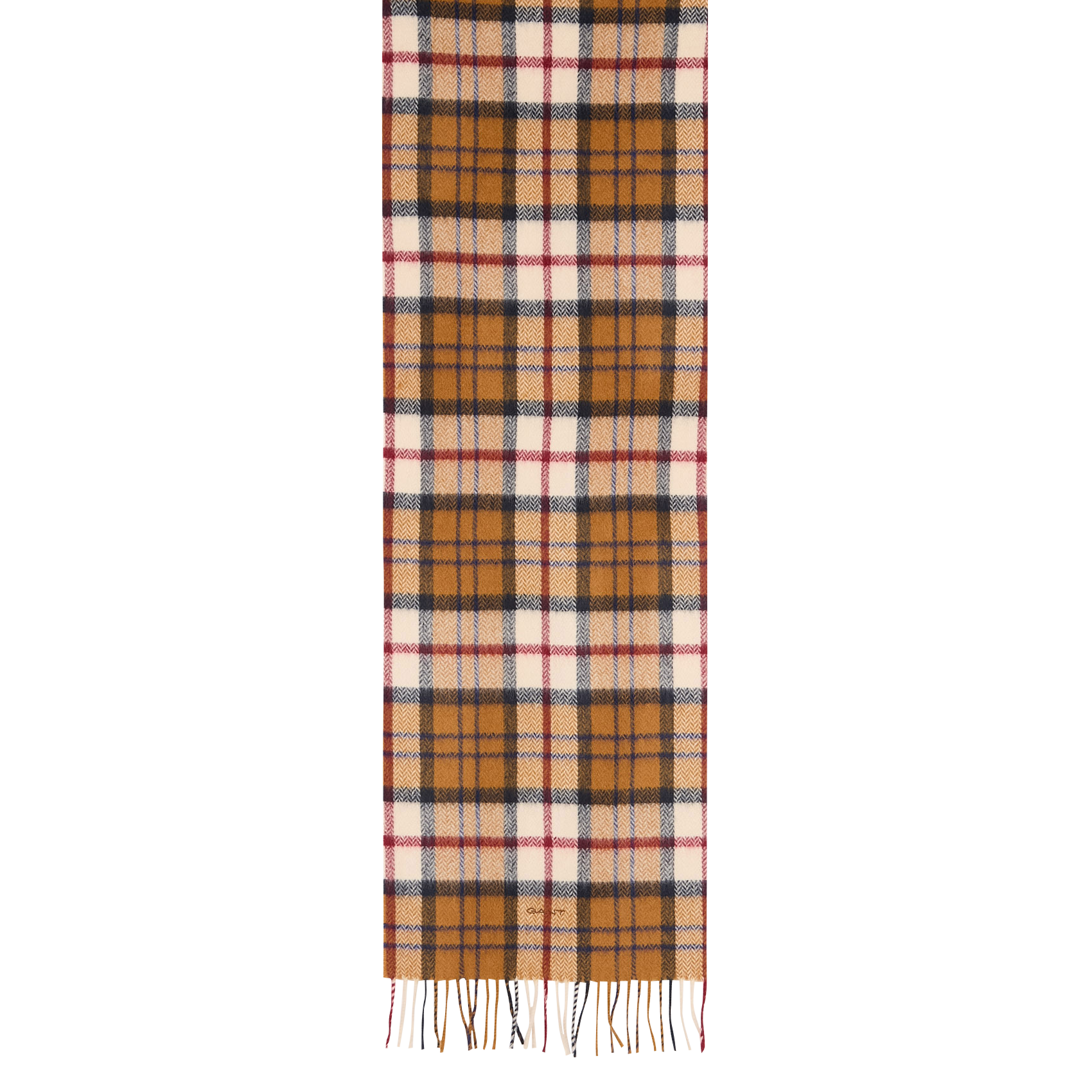 Echarpe chevrons en laine| Beige