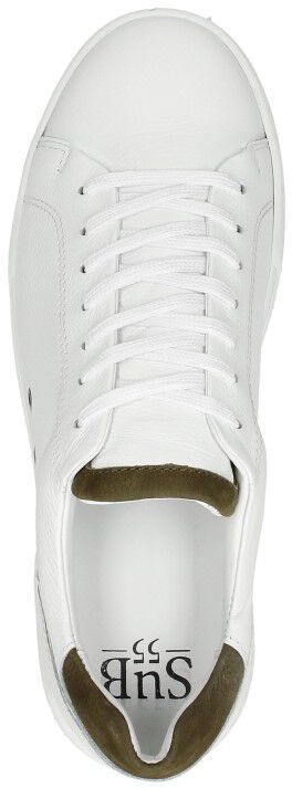 Sub55 Veterschoenen Laag wit