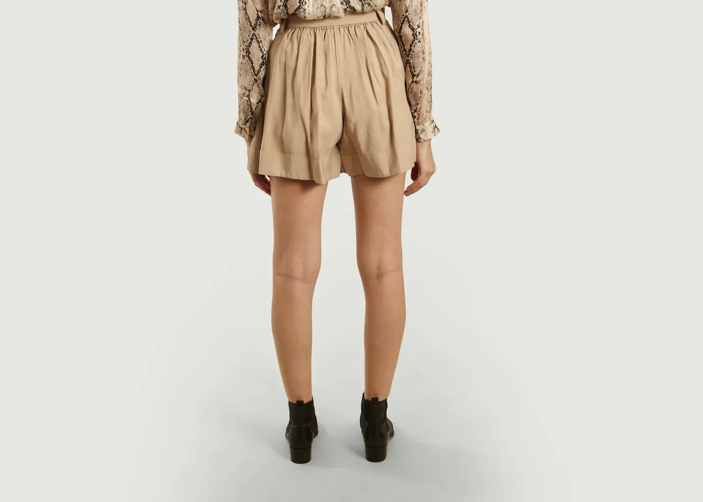Short ceinturé taille haute Beryl Suncoo
