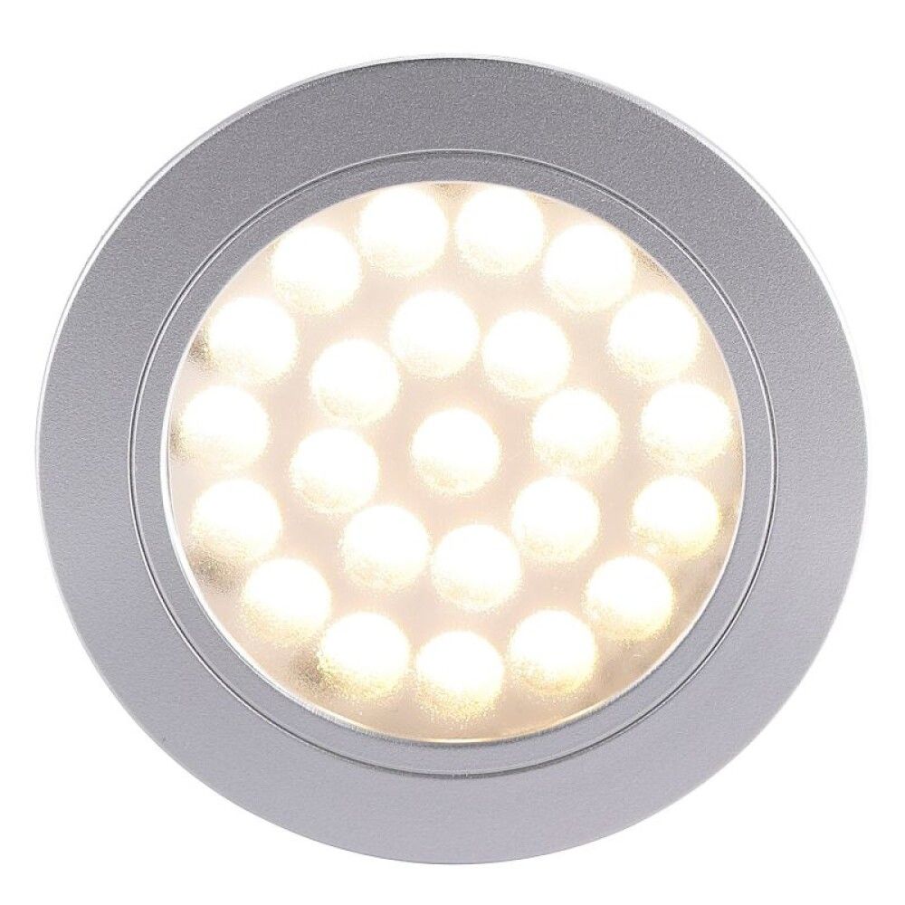 LED-INNBYGGINGSPOTLIGHT NORDLUX CAMBIO GRÅ 3STK