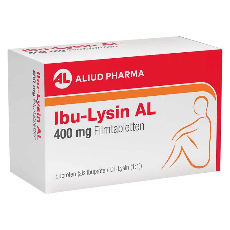 Ibu-Lysin AL 400 mg Filmtabletten, 50 St