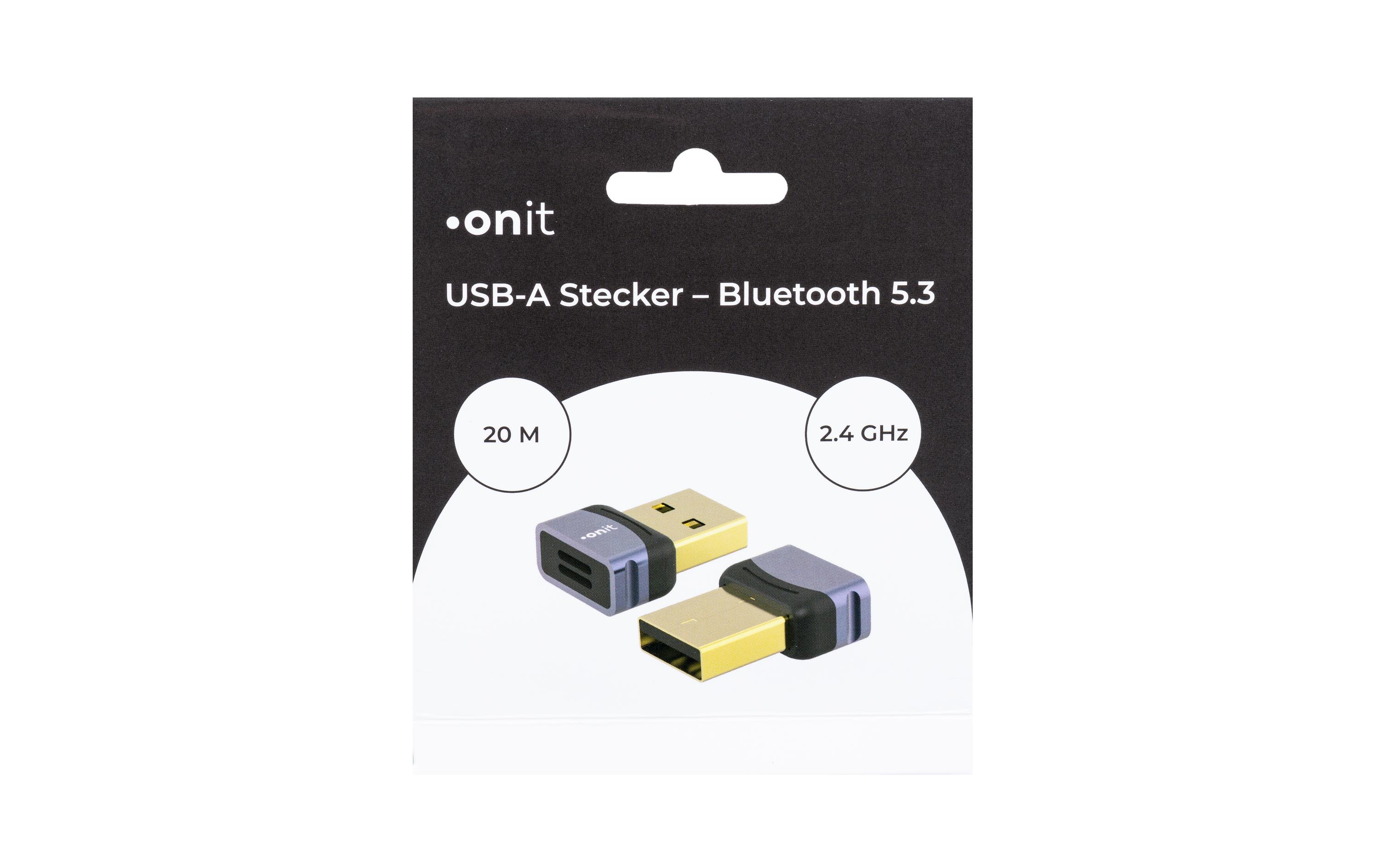USB-Bluetooth-Adapter USB-A – Bluetooth 5.3, 1 StückAdapter USB-A auf Bluetooth 5.3