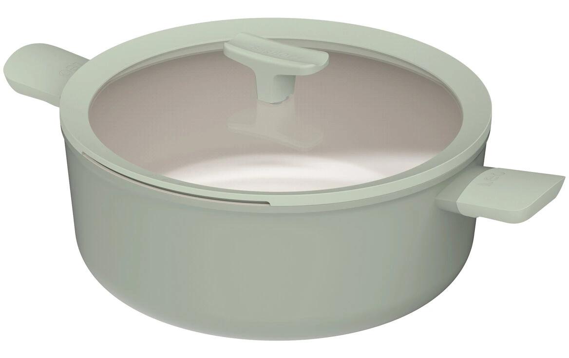 Kochtopf Leo Balance Sage 28 cmAntihaft Grossraumtopf mit Deckel Balance Sage 28 cm