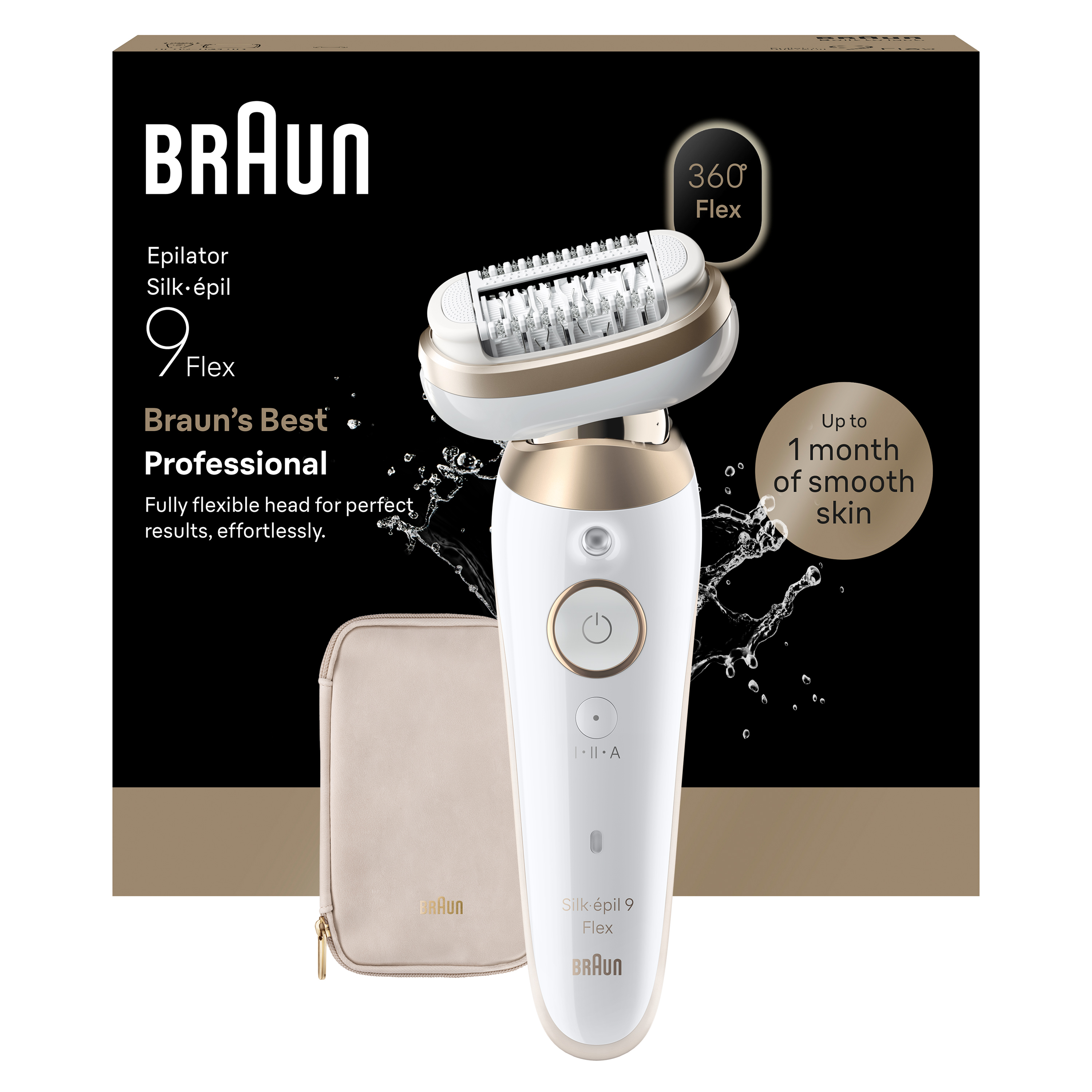 Braun Silk·épil 9 Flex 9-011 3D epilator Wet & Dry