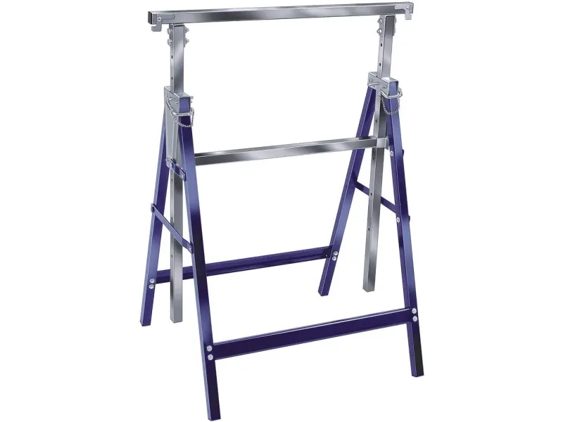 Brennenstuhl MB 160 H, Bærbar arbejdsbænk, Stål, Blå, Sølv, 160 kg, 680 mm, 1300 mm