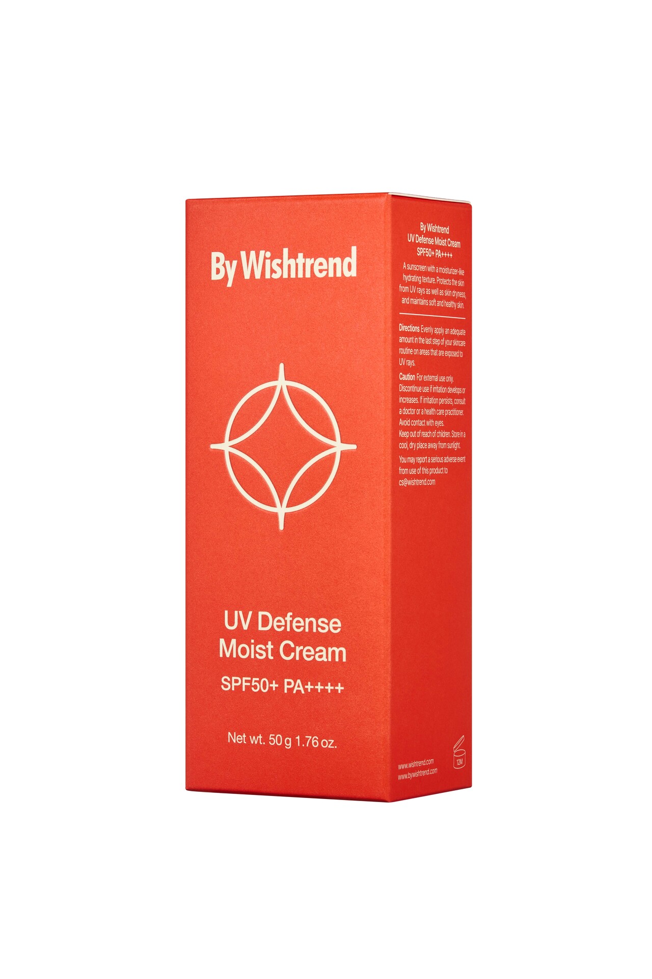 By Wishtrend UV Defense Moist Cream SPF50+ PA++++