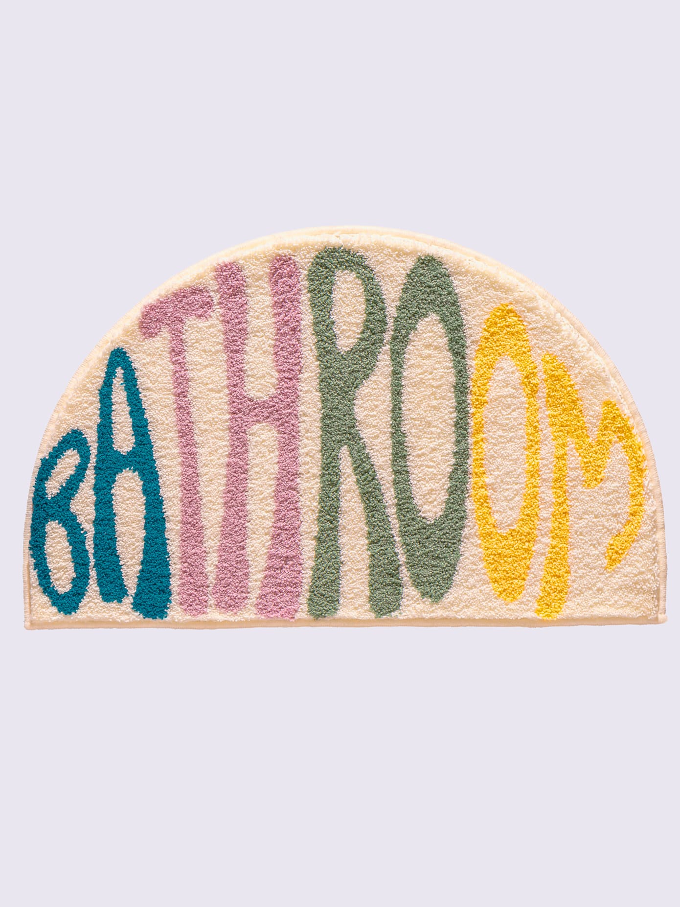 Tapis de bain acrylique facile d'entretien