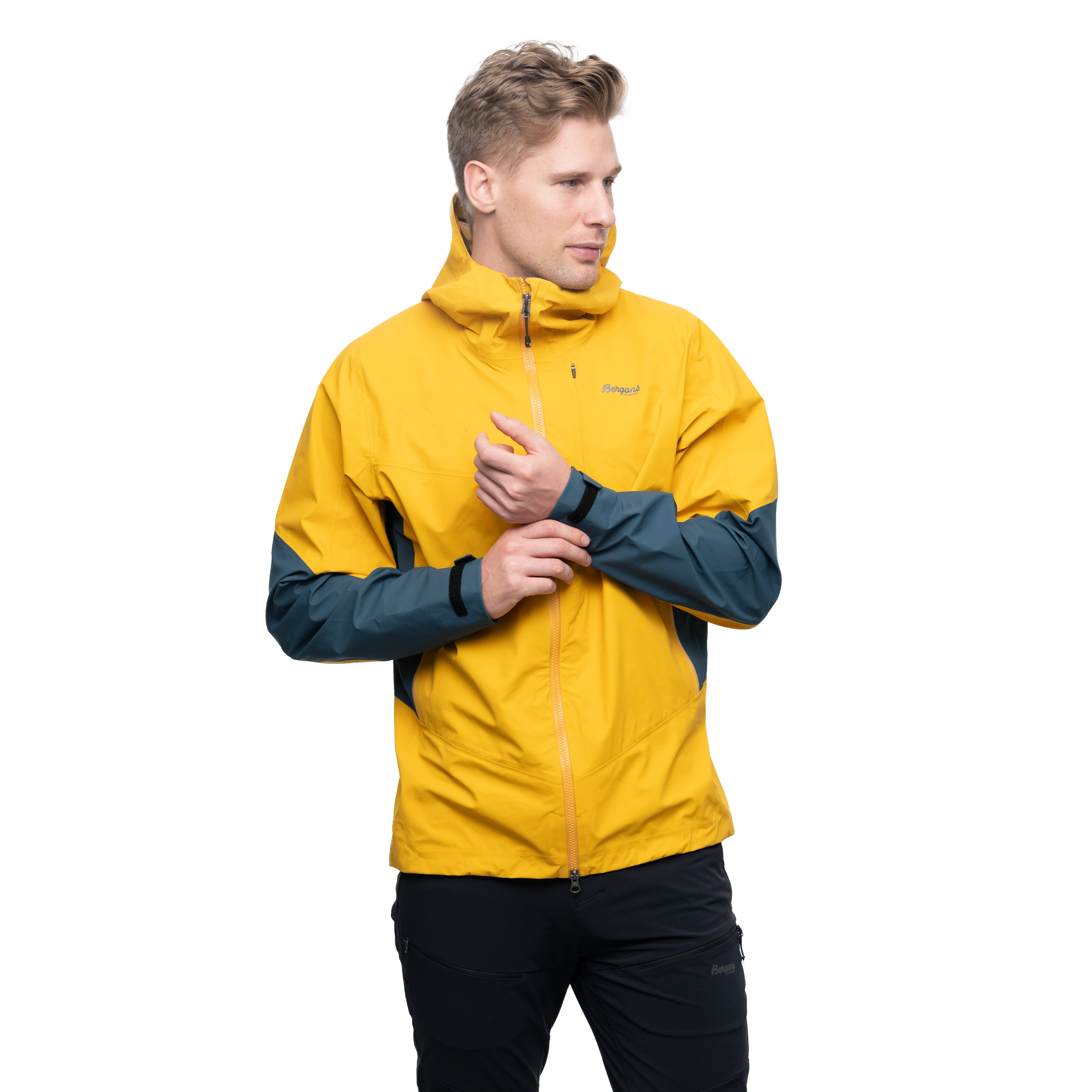 Rabot V2 3L Jacket Light Golden Yellow / Orion Blue