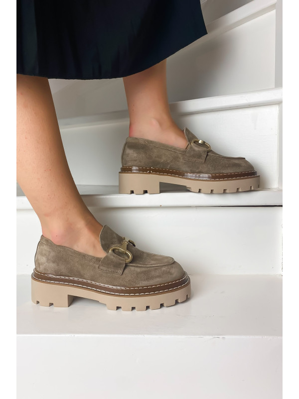 Mocassins E505E2 Camoscio Corda - Semerdjian