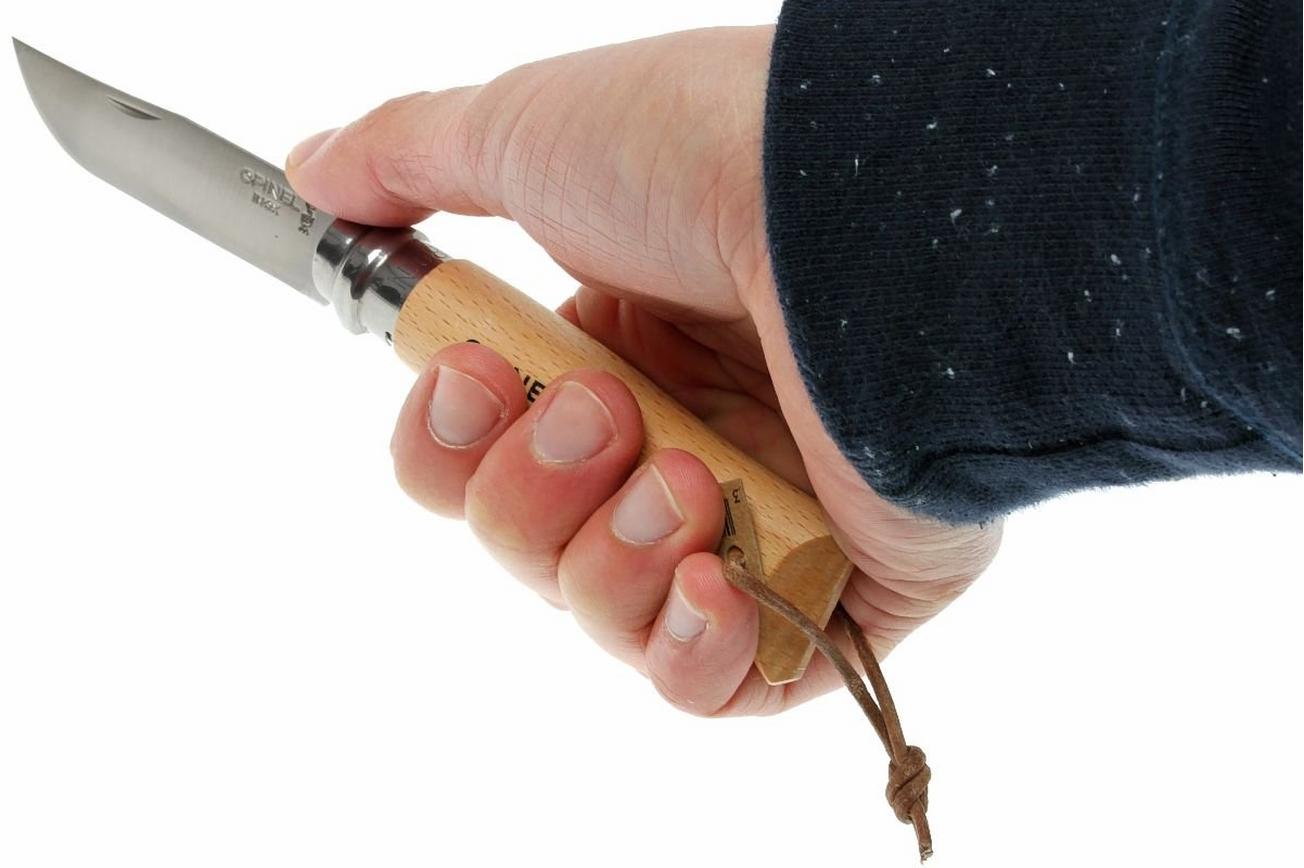 Opinel Trekking zakmes No. 08, Naturel