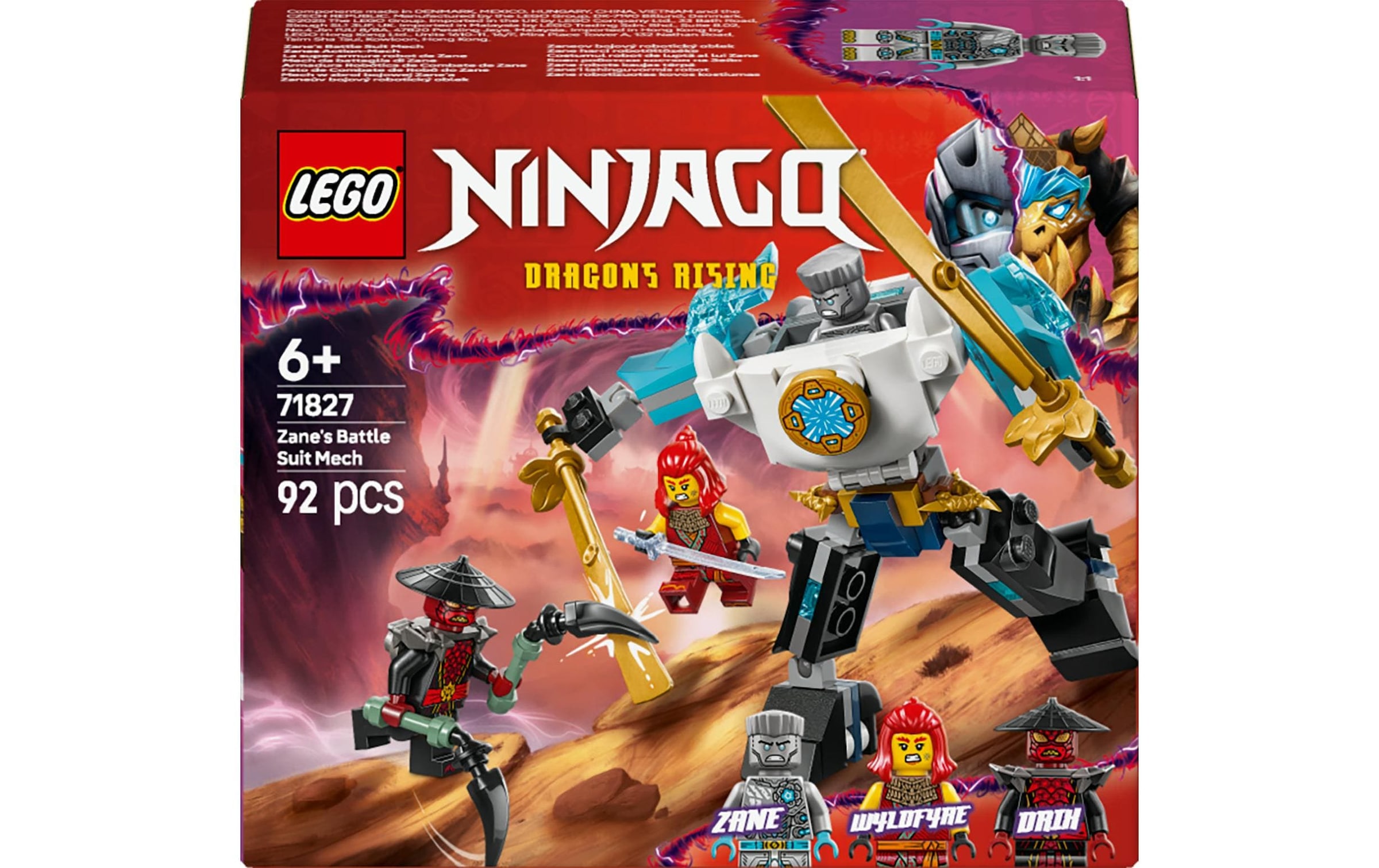 LEGO® Spielbausteine »Ninjago Zanes Action-Mech 71827«