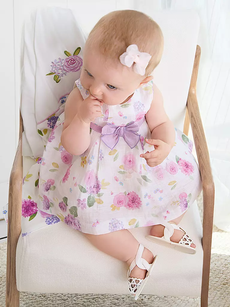 MAYORAL Baby Kleid weiss
