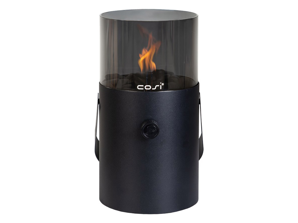 Cosi Fires Cosiscoop Original gaslantaarn - Black smoked