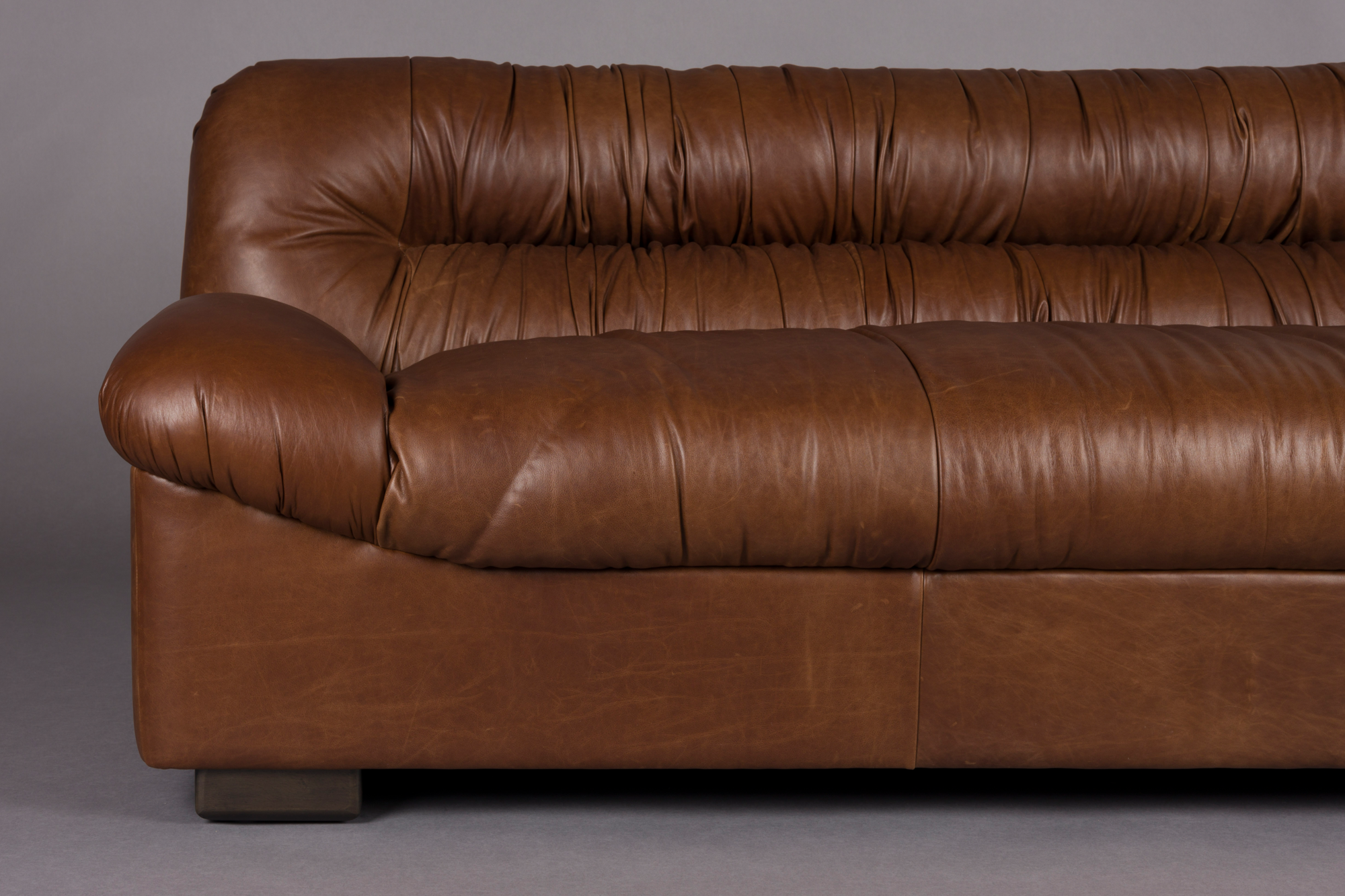 Sofa Douglas Wax Leather Chocolate