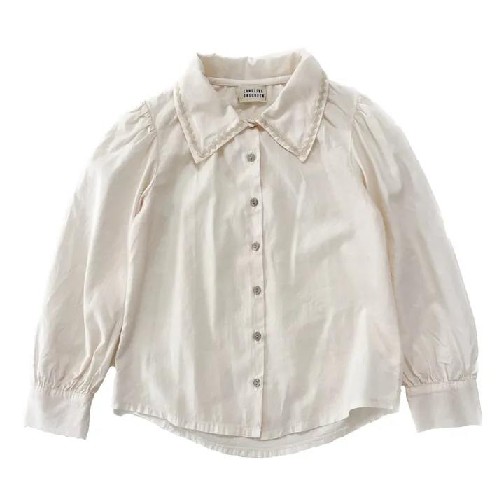 Longlivethequeen Blouse Fleurs | Ecru