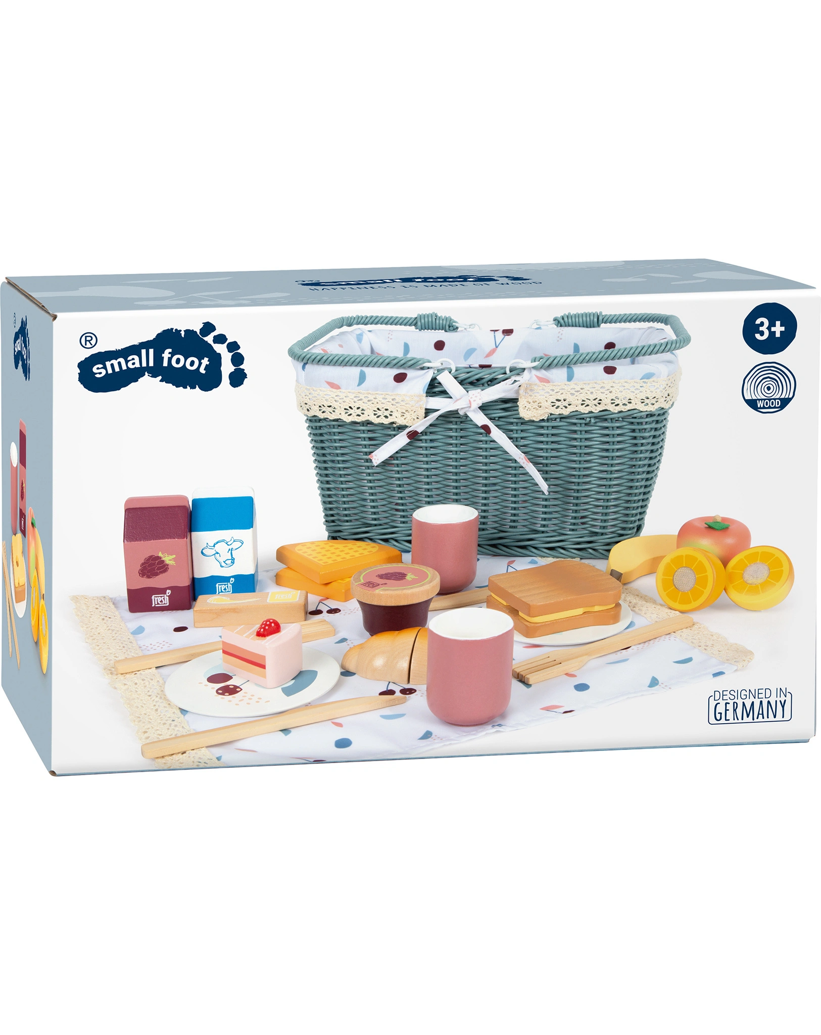 Picknickkorb TASTY 24-teilig