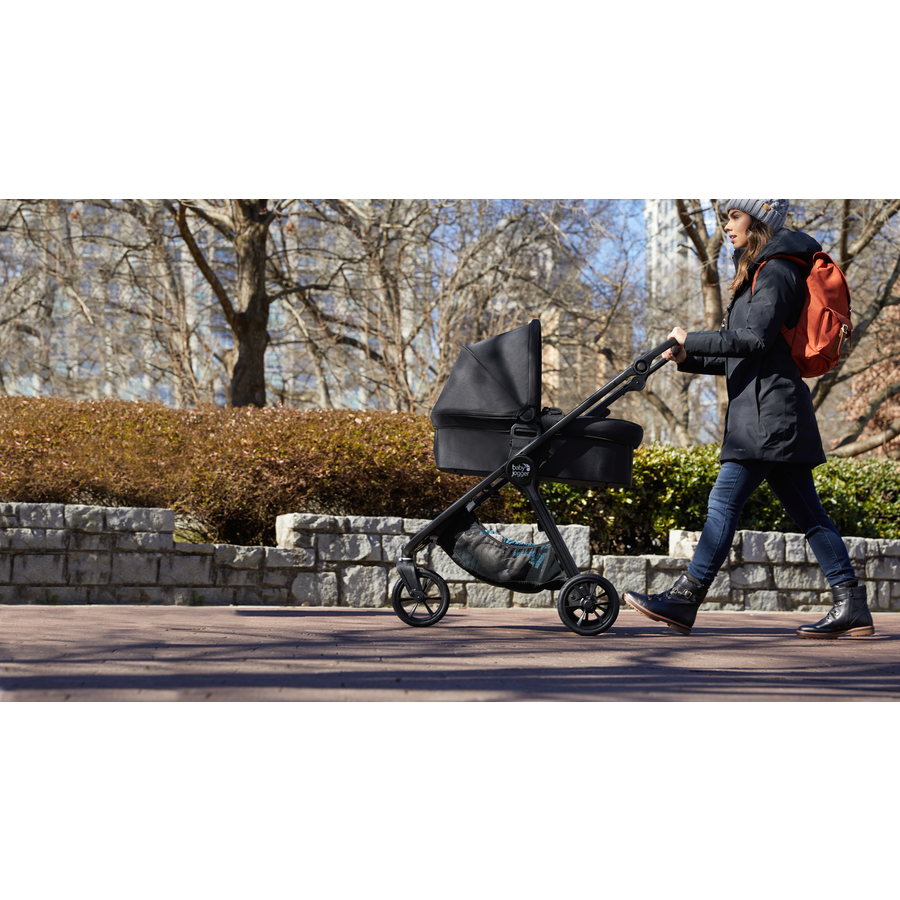 baby jogger Kombi-Kinderwagen City Mini GT2 Opulent Black inklusive Babywanne und Sicherheitsbügel