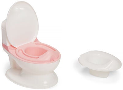 Beemoo CARE Toalettpotte med Lyd, White/Pink