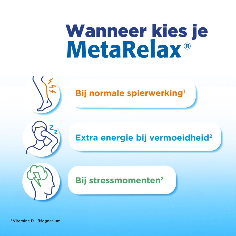 Metagenics MetaRelax Zakjes20 sachets
