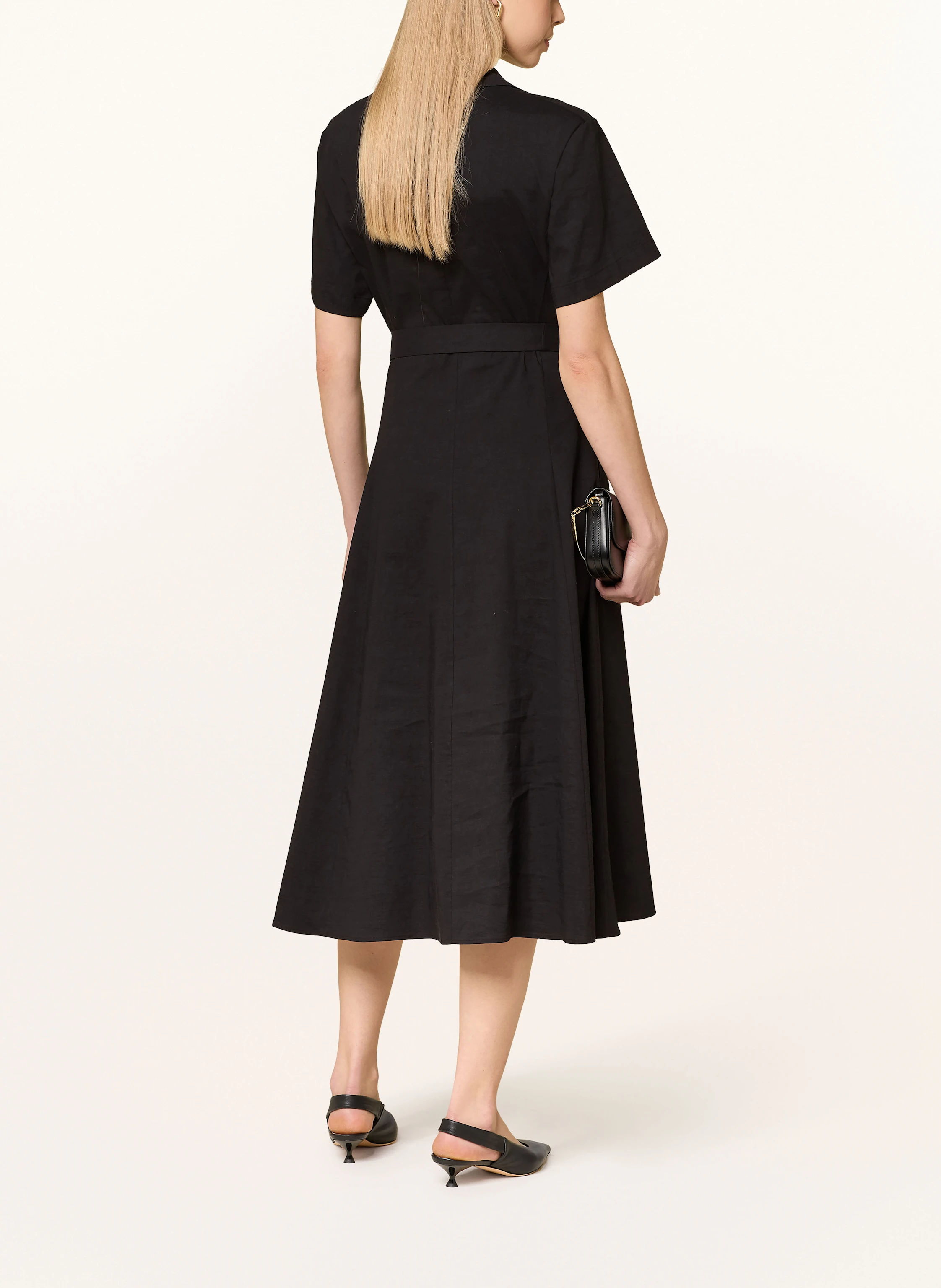 Theory Kleid mit Leinen