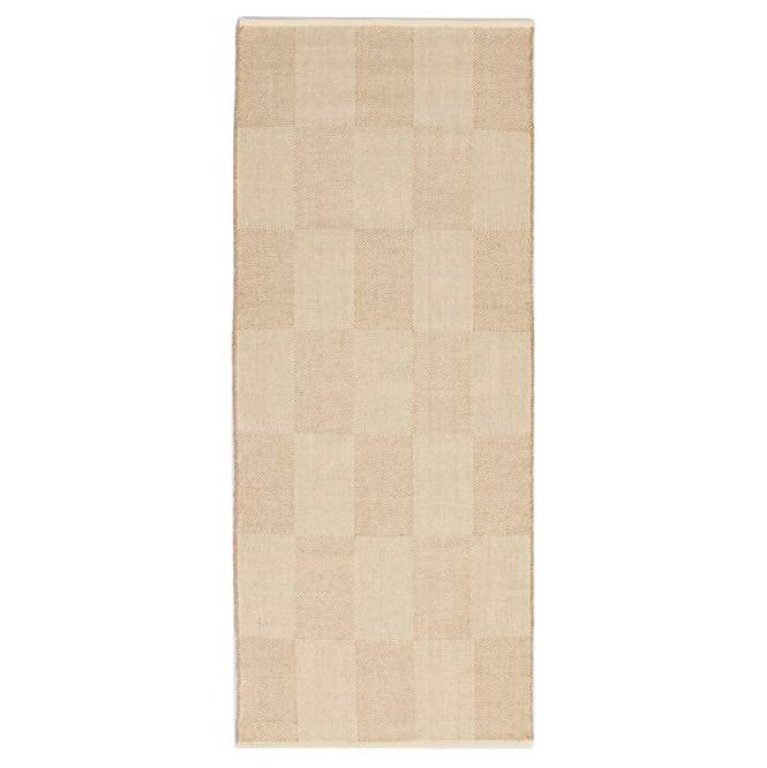 Hay Check vloerkleed 80x200 S Sand