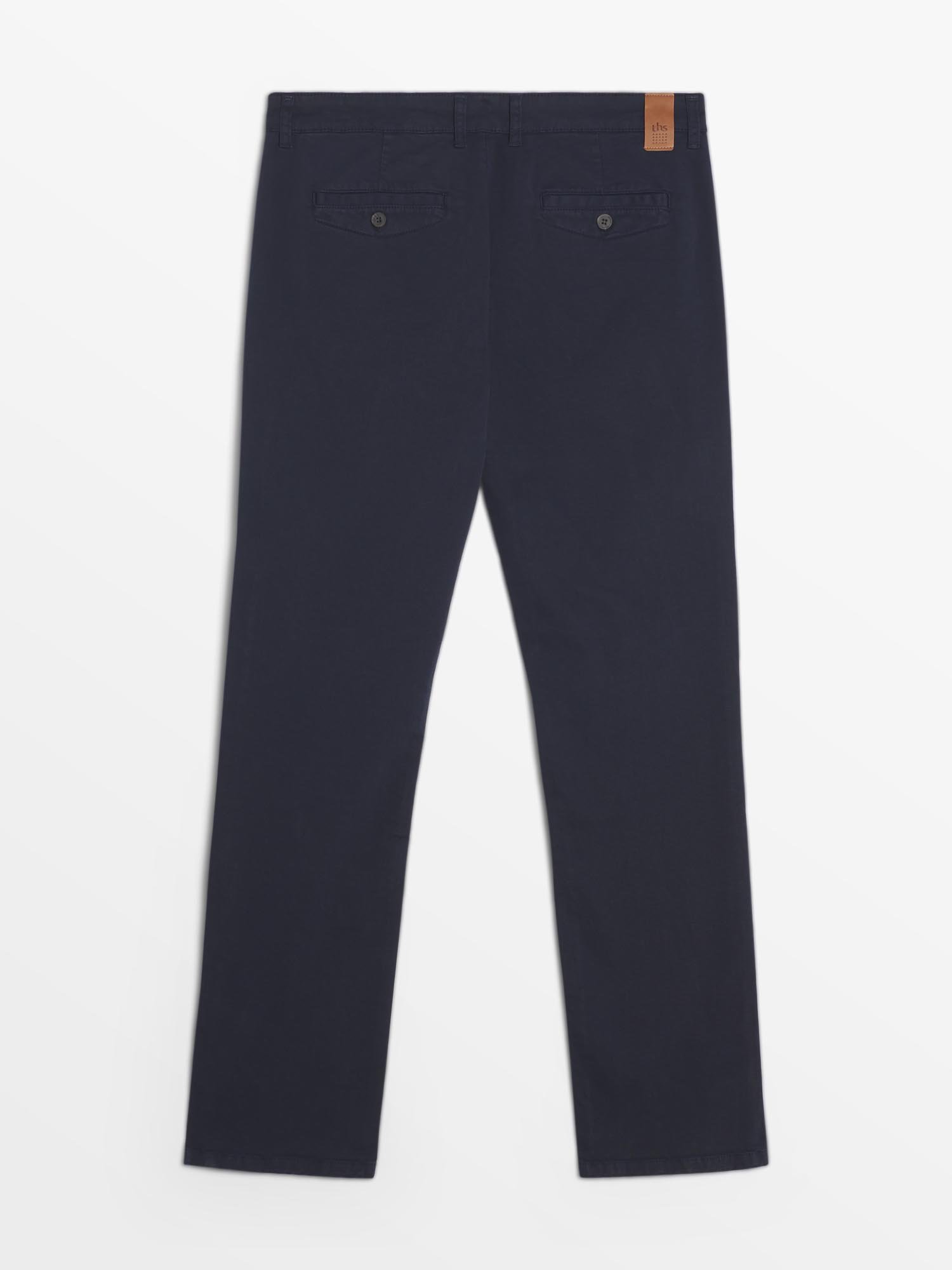 Pantalon Chino Homme Marine