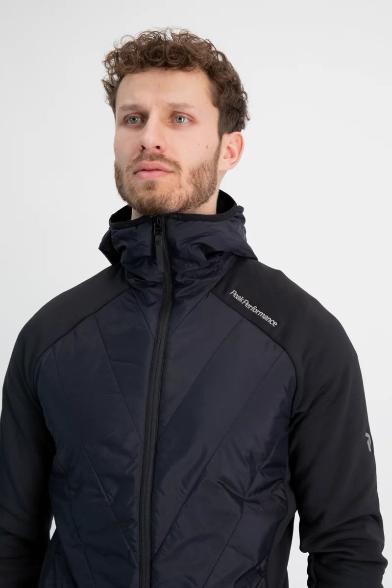 PEAK PERFORMANCE Insulated Hybrid Hood Herren Steppjacke