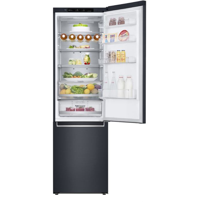 LG Kühl- Gefrierkombination GBB92MCBAP Matte Black