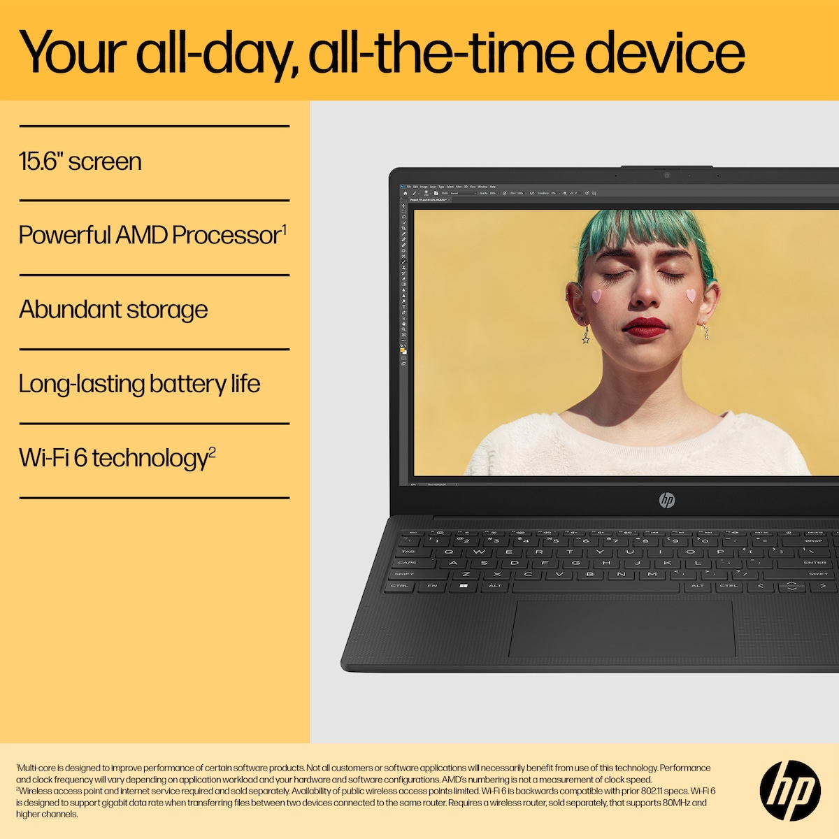 HP Laptop R5/8/512 15,6