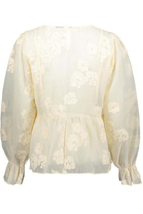 Pieces ecru dames blouse