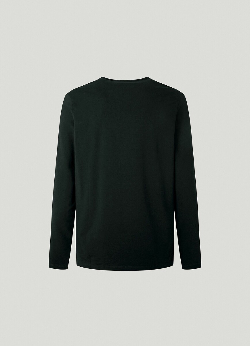 PEPE JEANS<br>Camiseta original de manga comprida com elastano