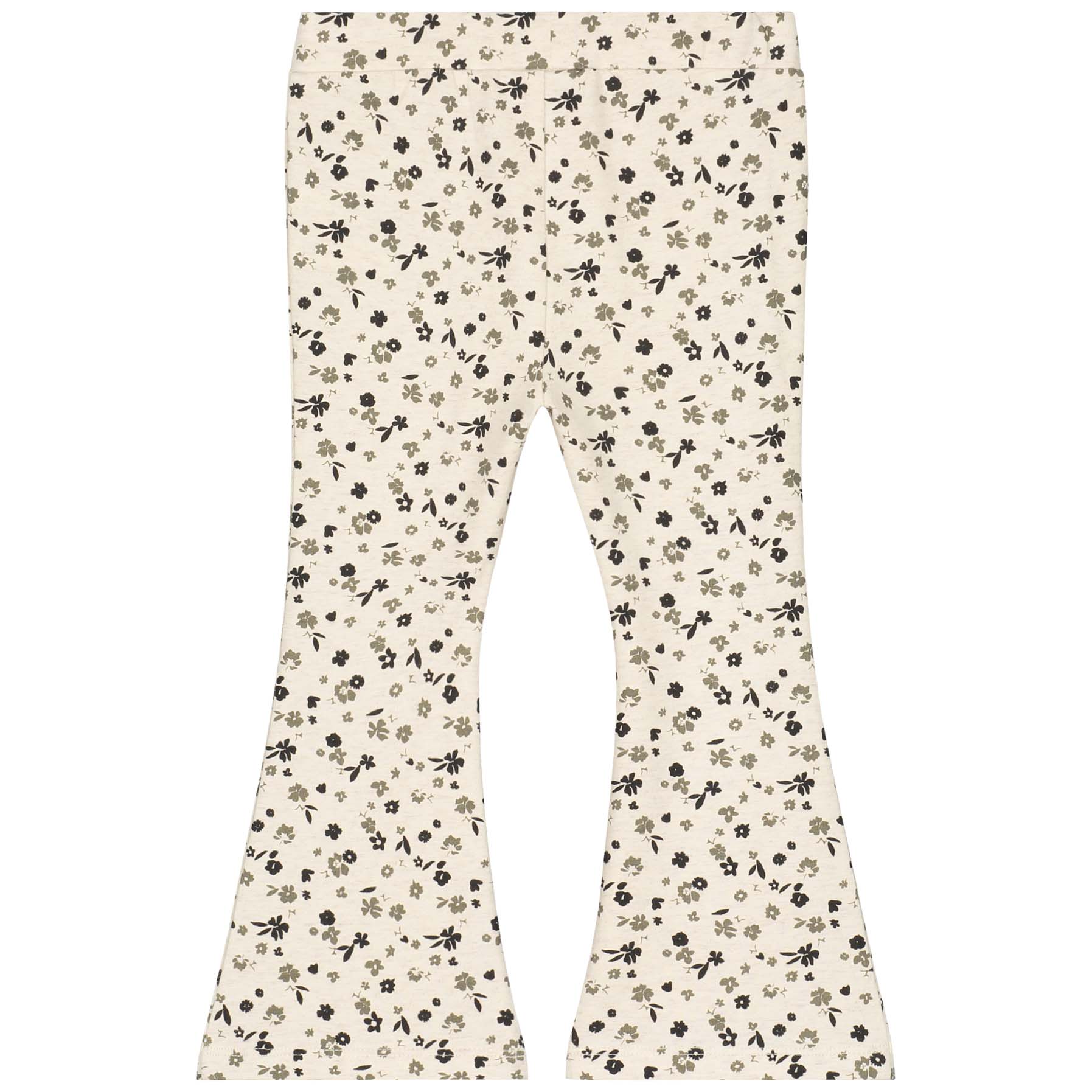 Prénatal peuter broek  all over print bruin