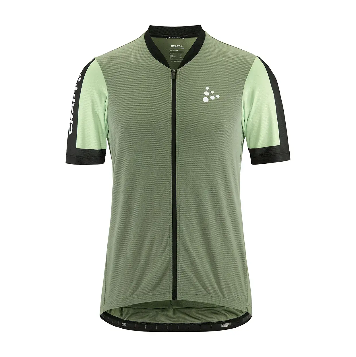 Craft Core Endurance Logo Fietsshirt Korte Mouwen Groen/Zwart Heren