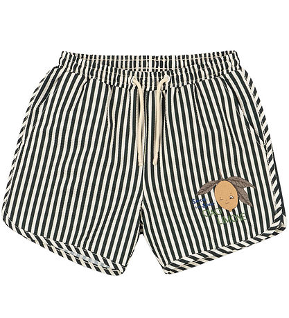 Konges Sløjd Badeshorts - Seher Asnou - Skarabäus m. Streifen