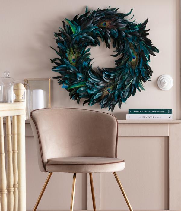 Dehner Kranz Peacock