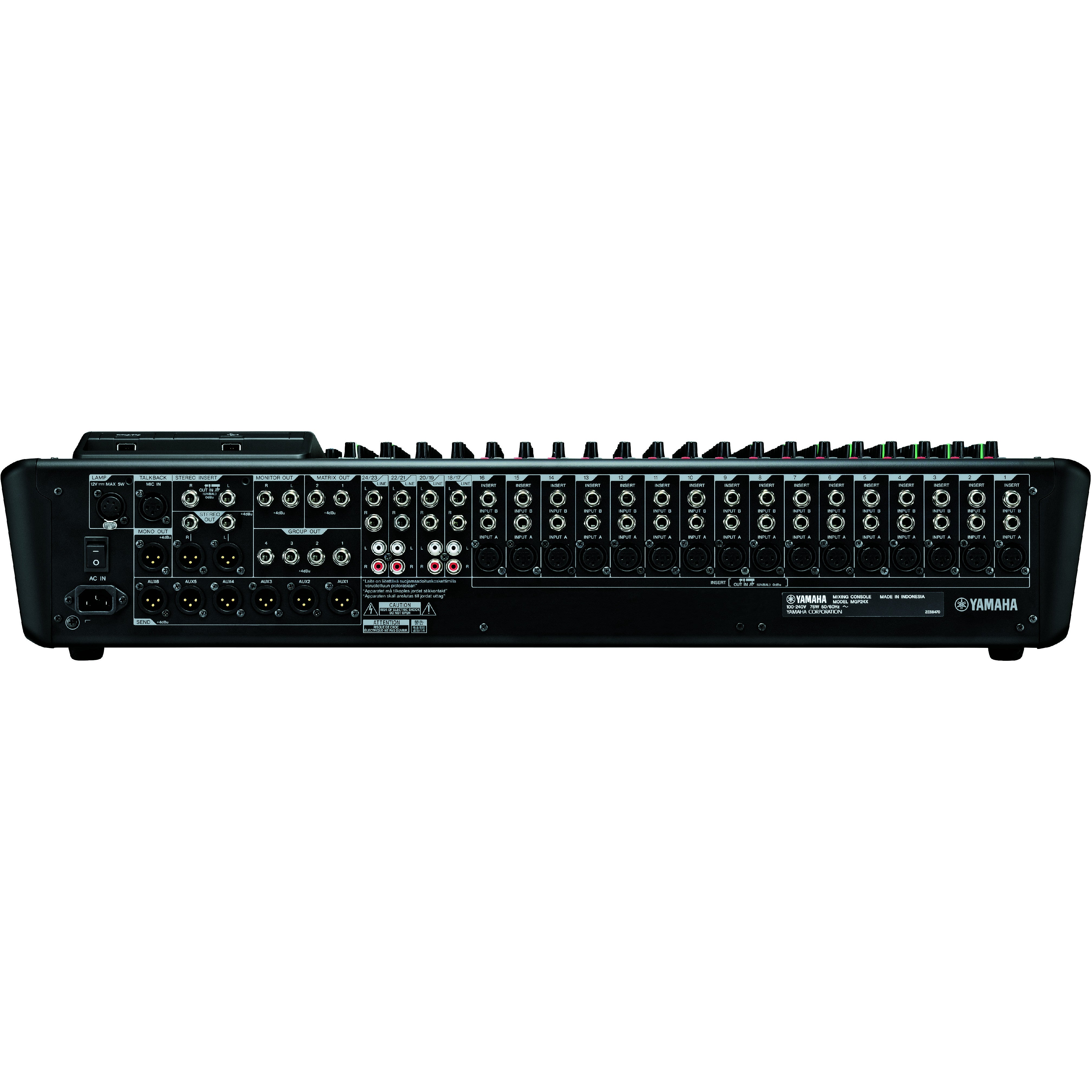 Yamaha MGP24X analoge 24 kanaals PA mixer