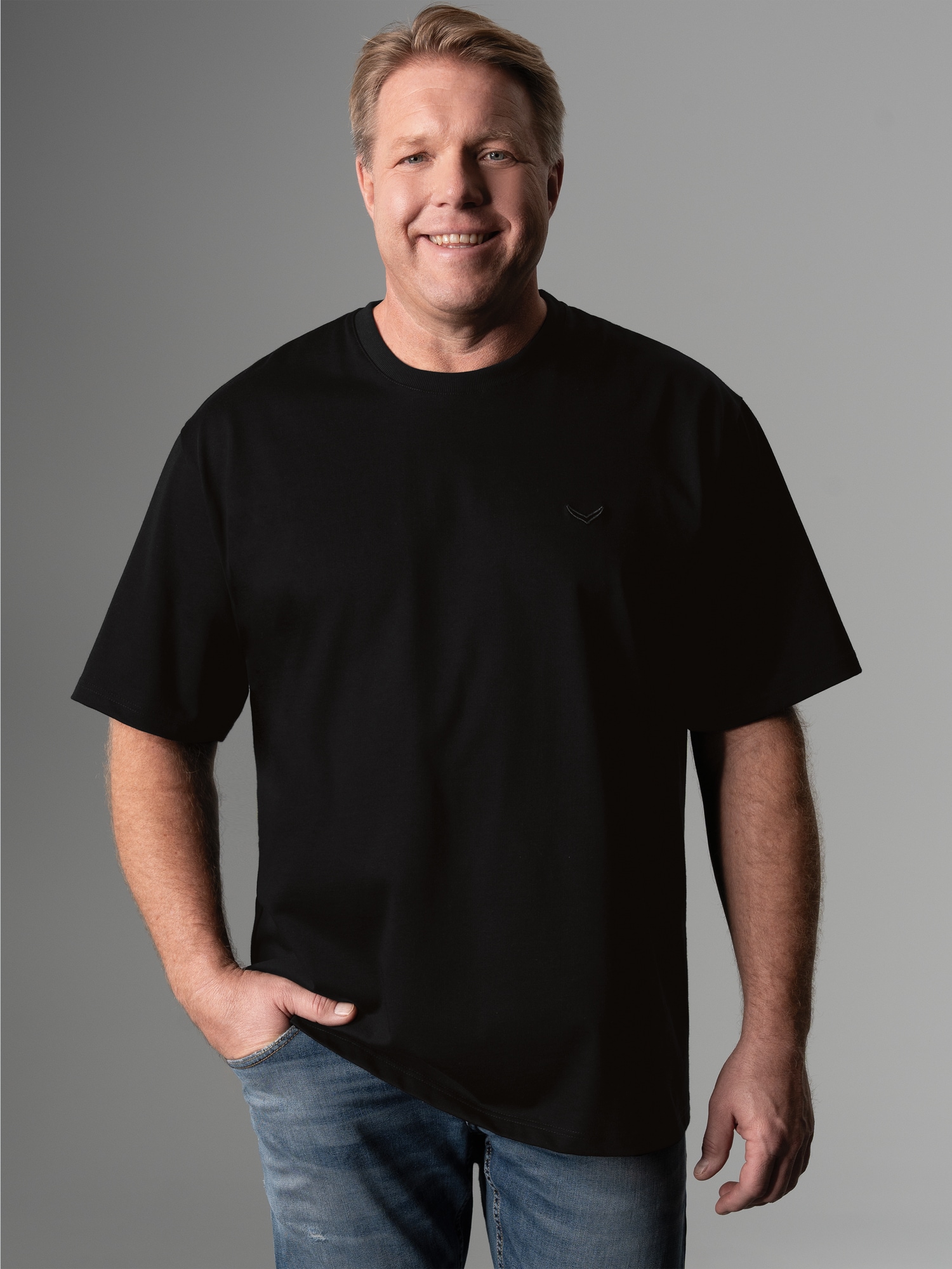 Heavy Oversized T-Shirt Schwarz