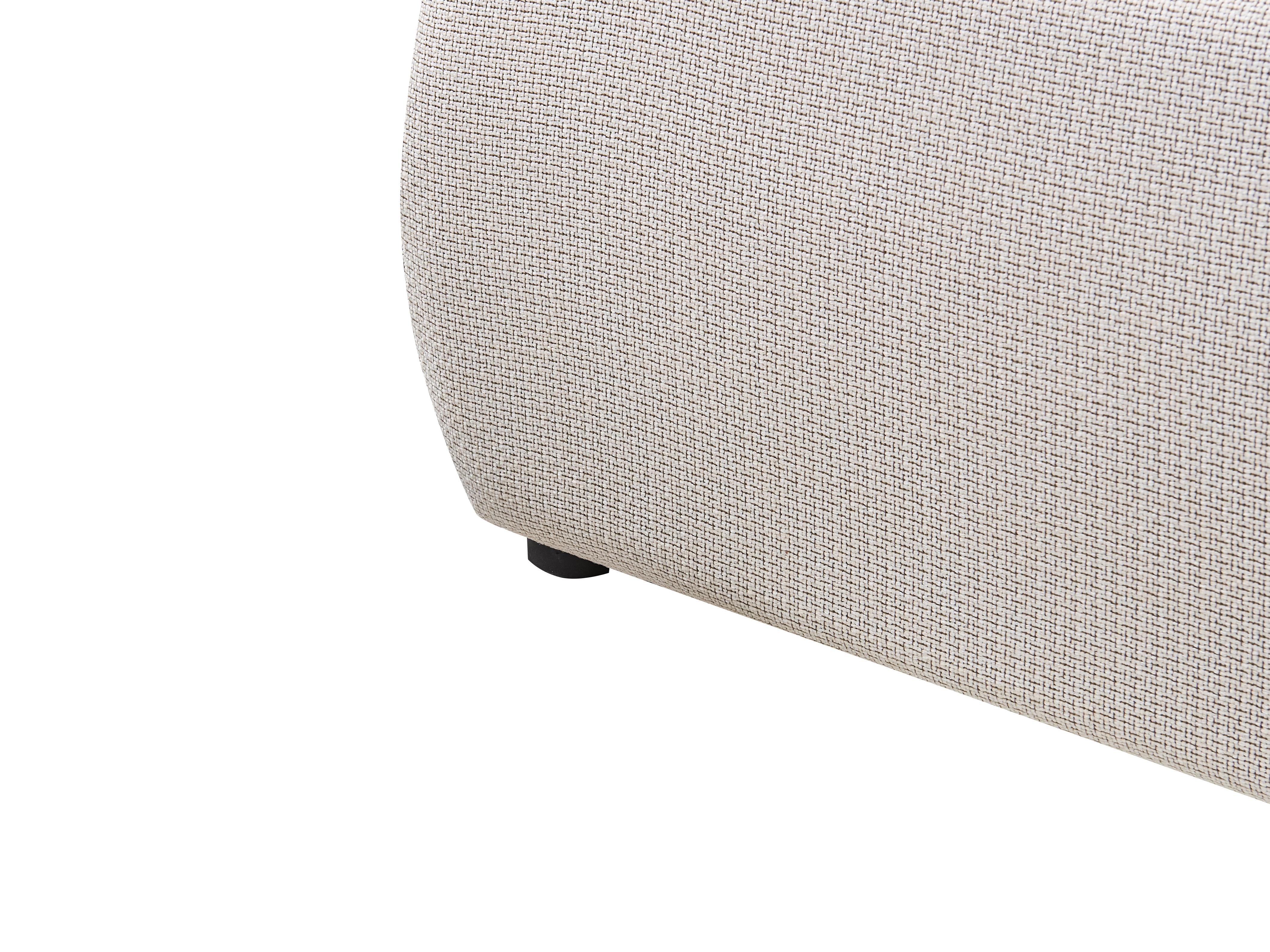 Bed met opbergruimte Stof BAJONNA 180 x 200 cm Beige