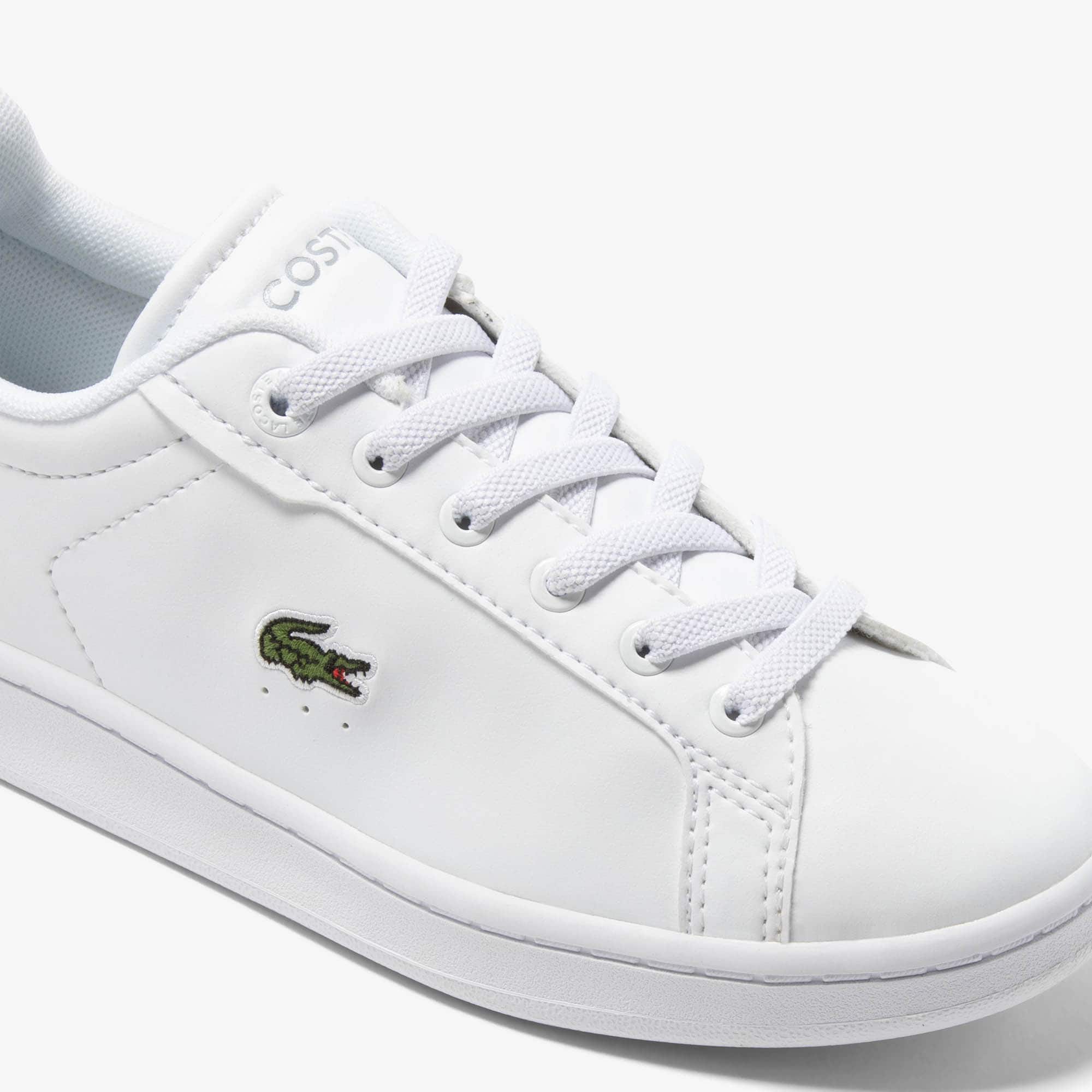 Sneakers Carnaby Pro bébé en fibre synthétique Chaussures - Blanc - Lacoste - Enfant