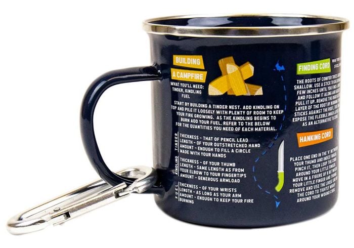 Enamel Mug Survival emaljekrus