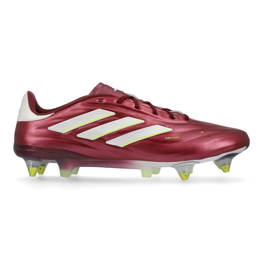 adidas Copa Pure 2 Elite SG Energy Citrus - Shadow Red/Blanc/Jaune