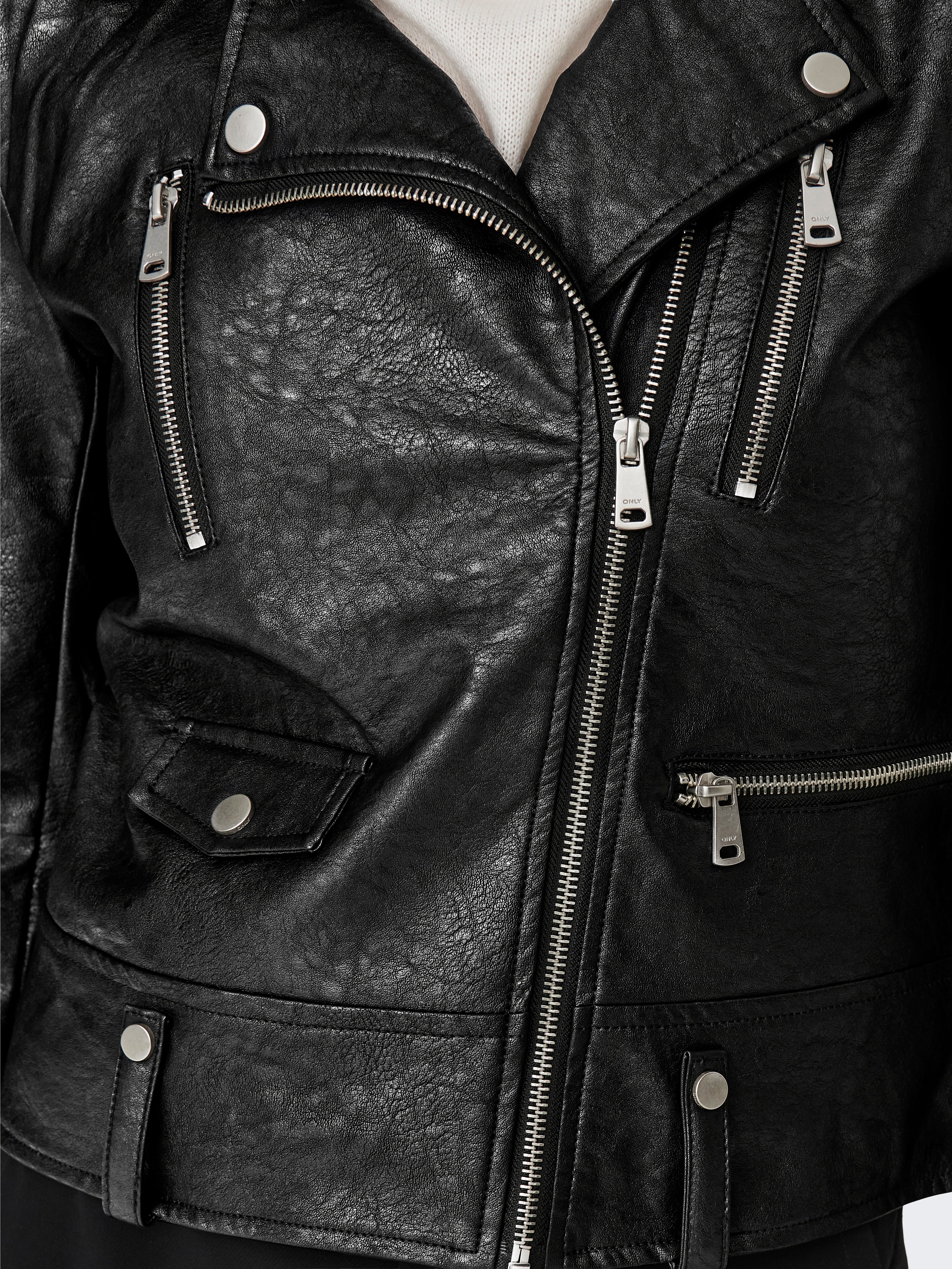 ONLMIA Bikerjacke Black