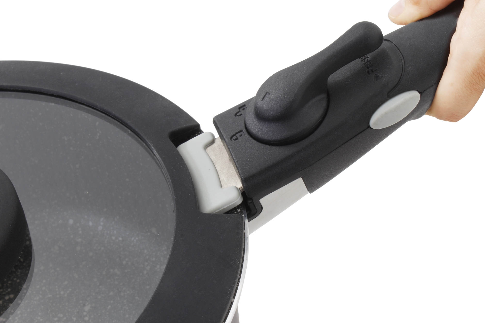 Brunner Academy Mini Kochset mit Pfanne und Töpfen 5-teilig mit Transporttasche