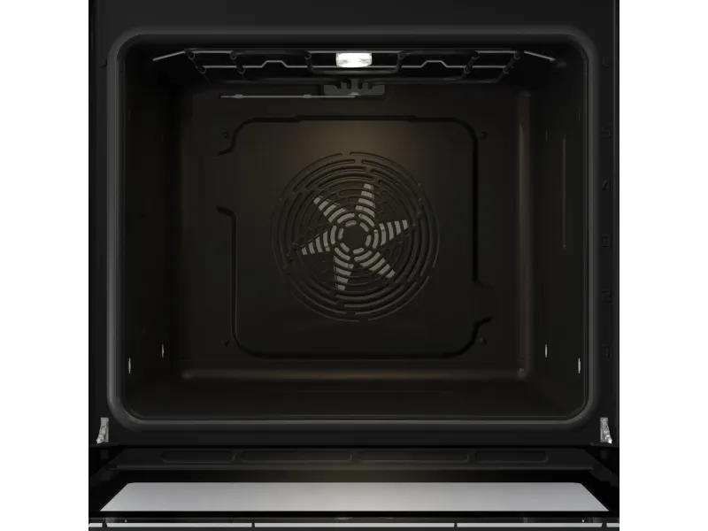 Gorenje Essential BOS6737E06B - Ovn - med dampfunktion - til indbygning - niche - bredde: 56 cm - dybde: 55 cm - højde: 59 cm - med selv-rengøring - Klasse A - sort